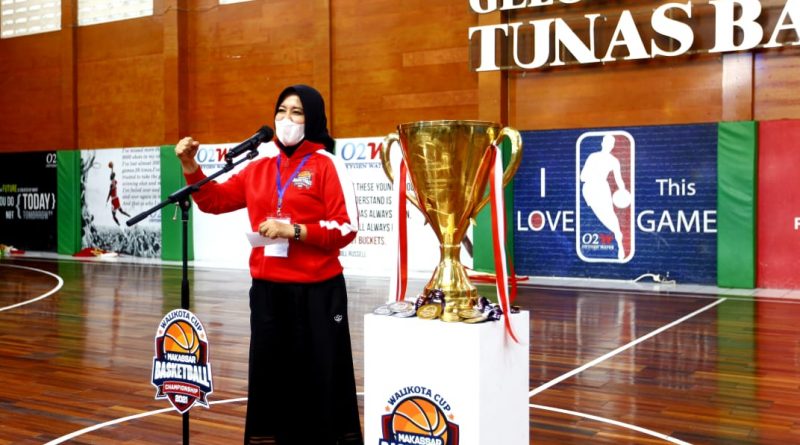 Buka Ajang Basket Ball Championshop Walikota Cup, Fatma Ingatkan Sportivitas
